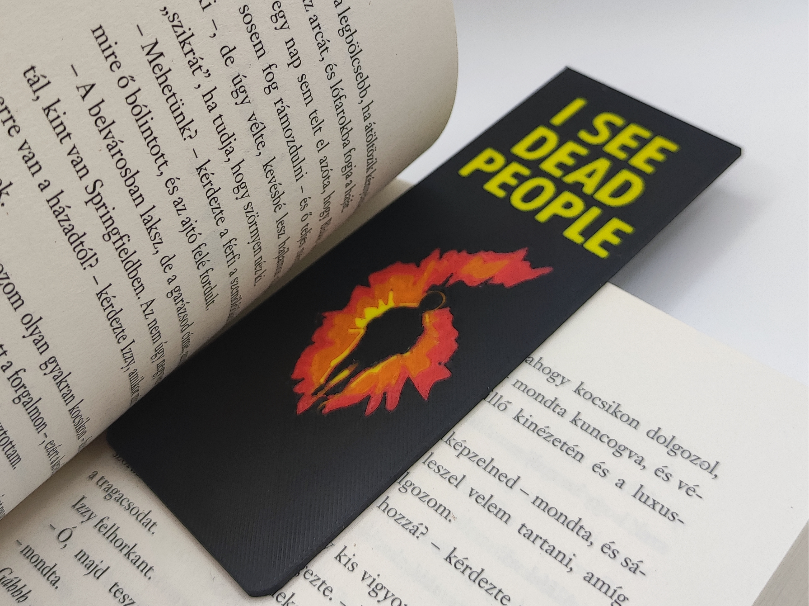 The Sixth sense bookmark for halloween