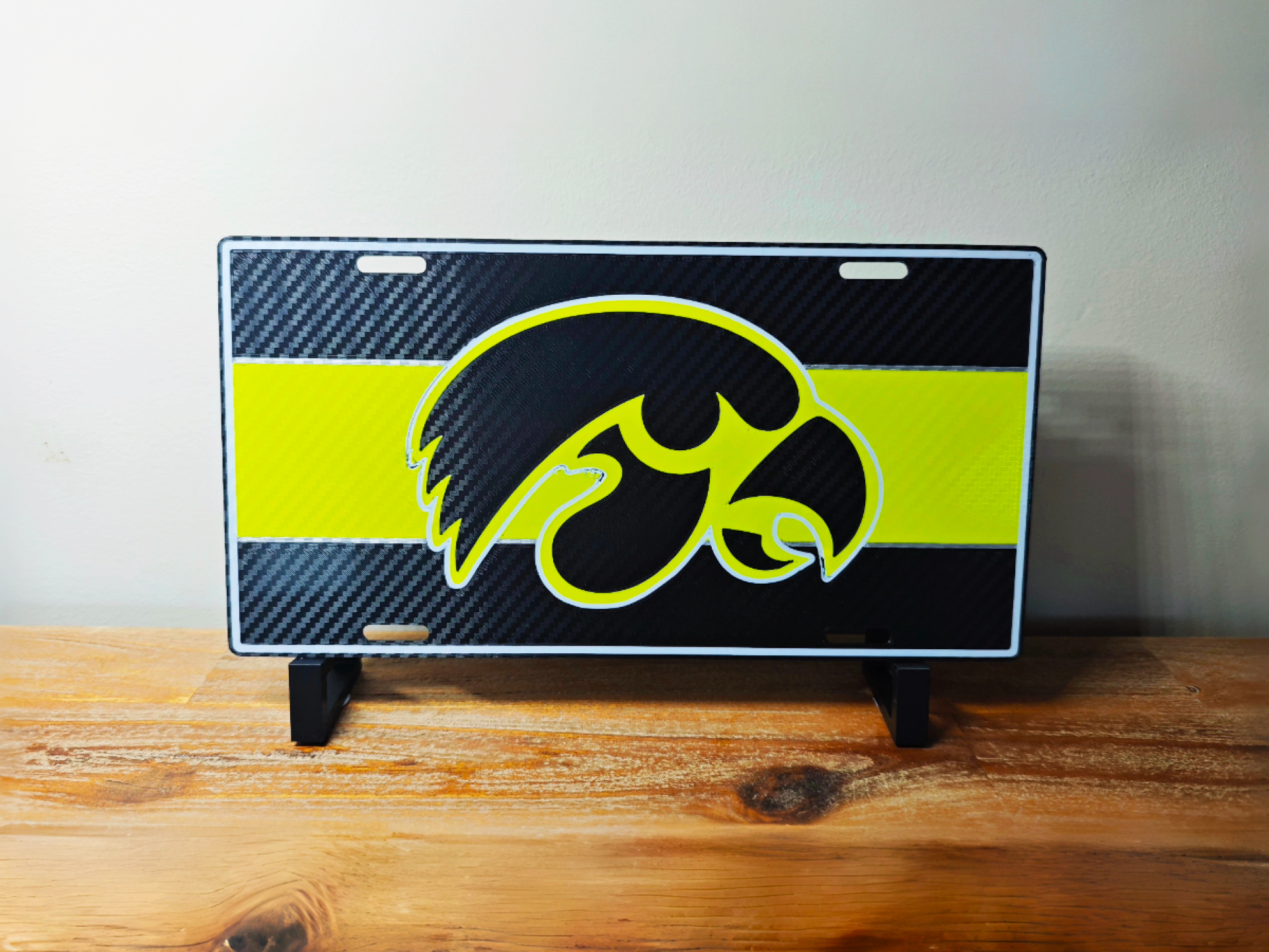 Team Licence Plate - Iowa Hawkeyes