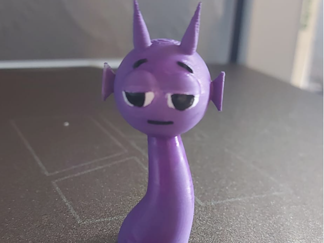 Durple Sprunki aka The Purple Durple 3D Model/Toy