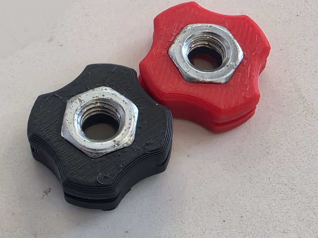 Wingnut for M6 metric bolt.  10mm nut size thumb