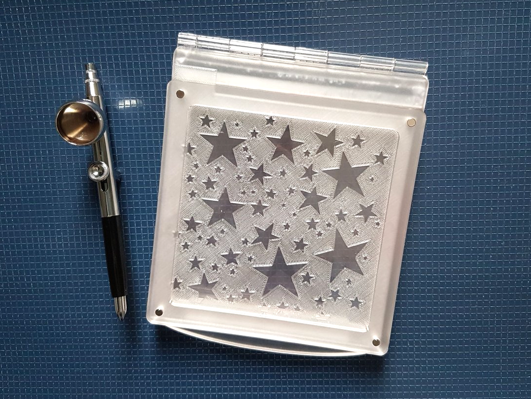 Cookie Art Stencil, 5 Point Stars