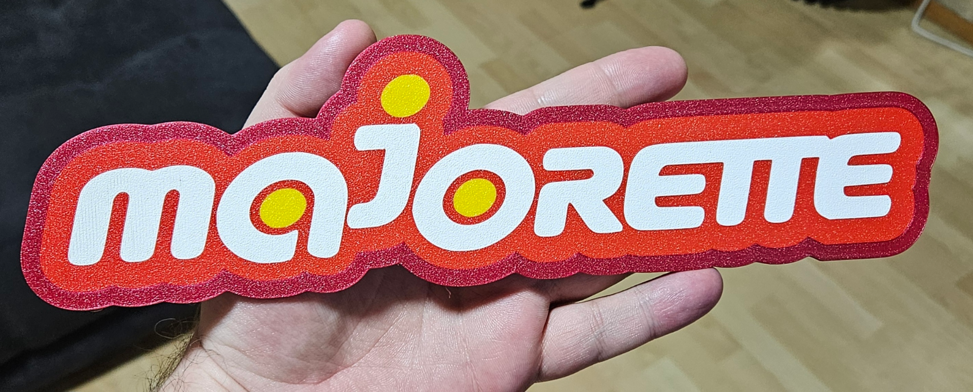 Majorette logo 2.5D