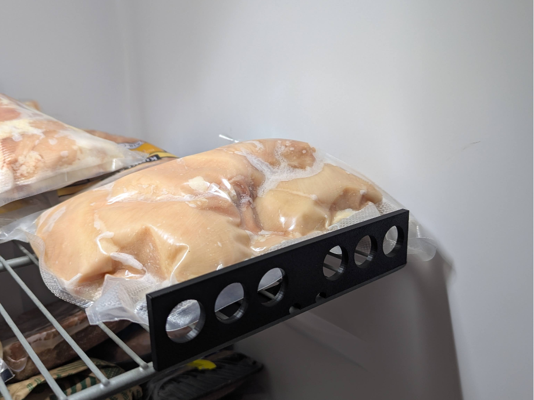 Wired Freezer Shelf Edge Guard