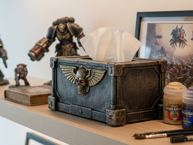 Imperialer Taschentuchspender–Trost des Imperators