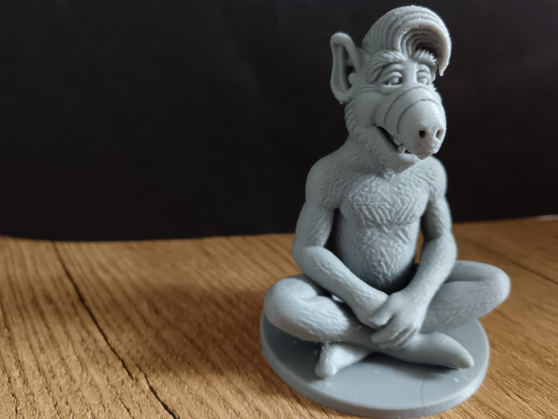 sitting ALF - the Alien