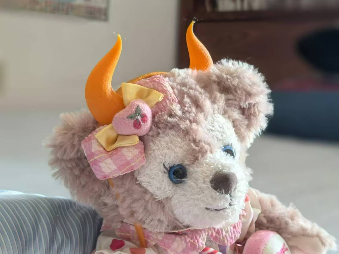 万圣节牛角头饰Halloween Horn Headdress