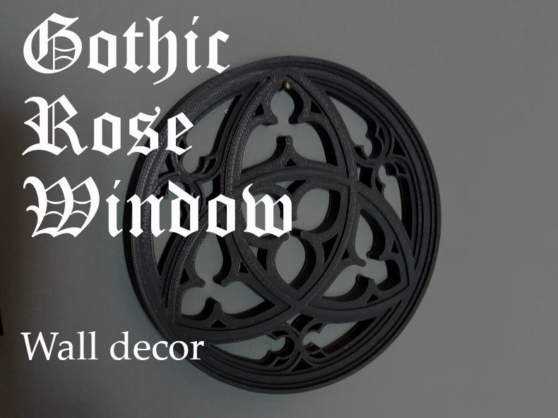 GOTHIC ROSE WINDOW