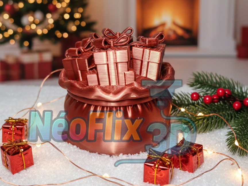 Sac de Cadeaux – Version Noël x1000