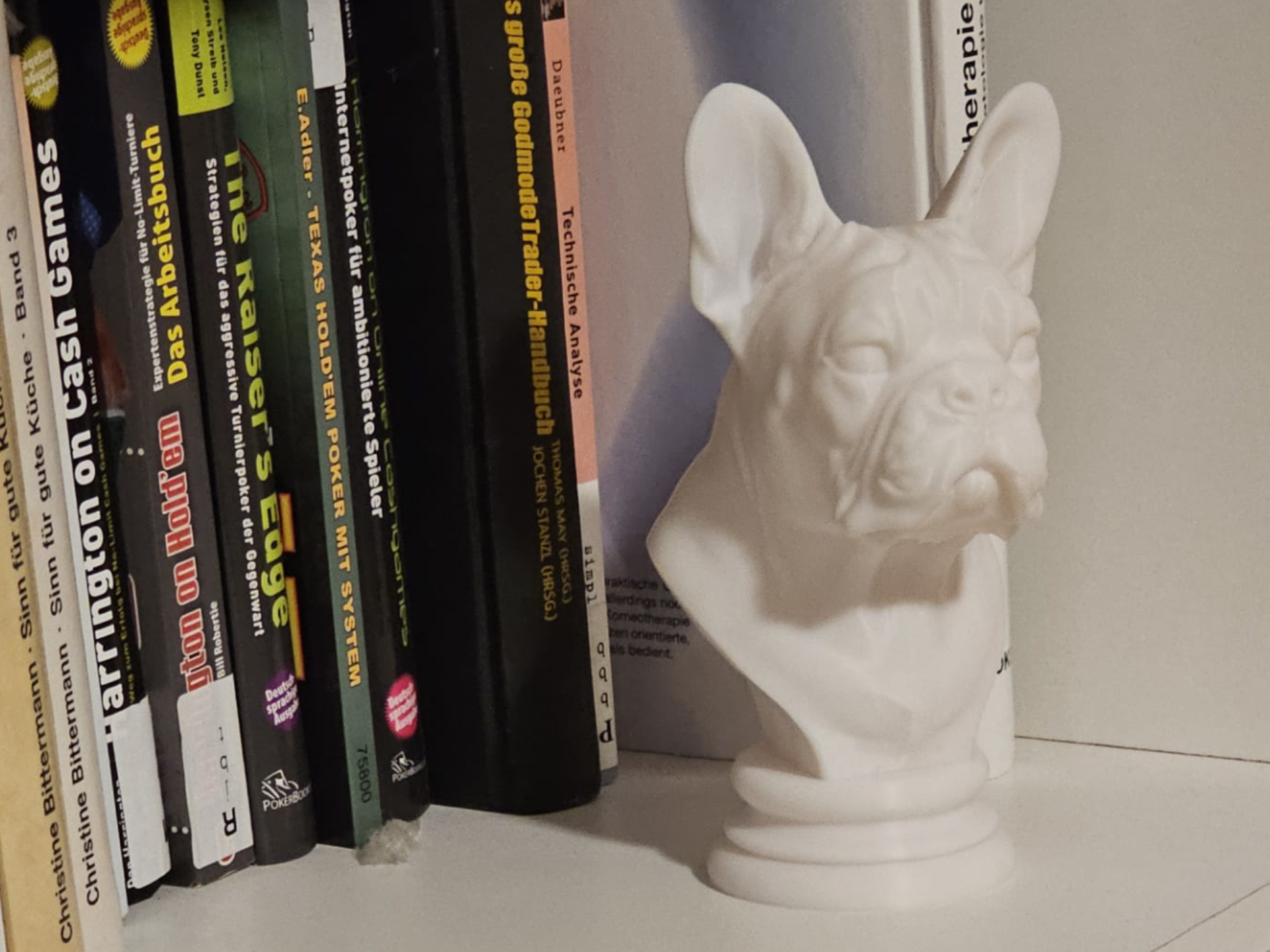 French Bulldog Bust