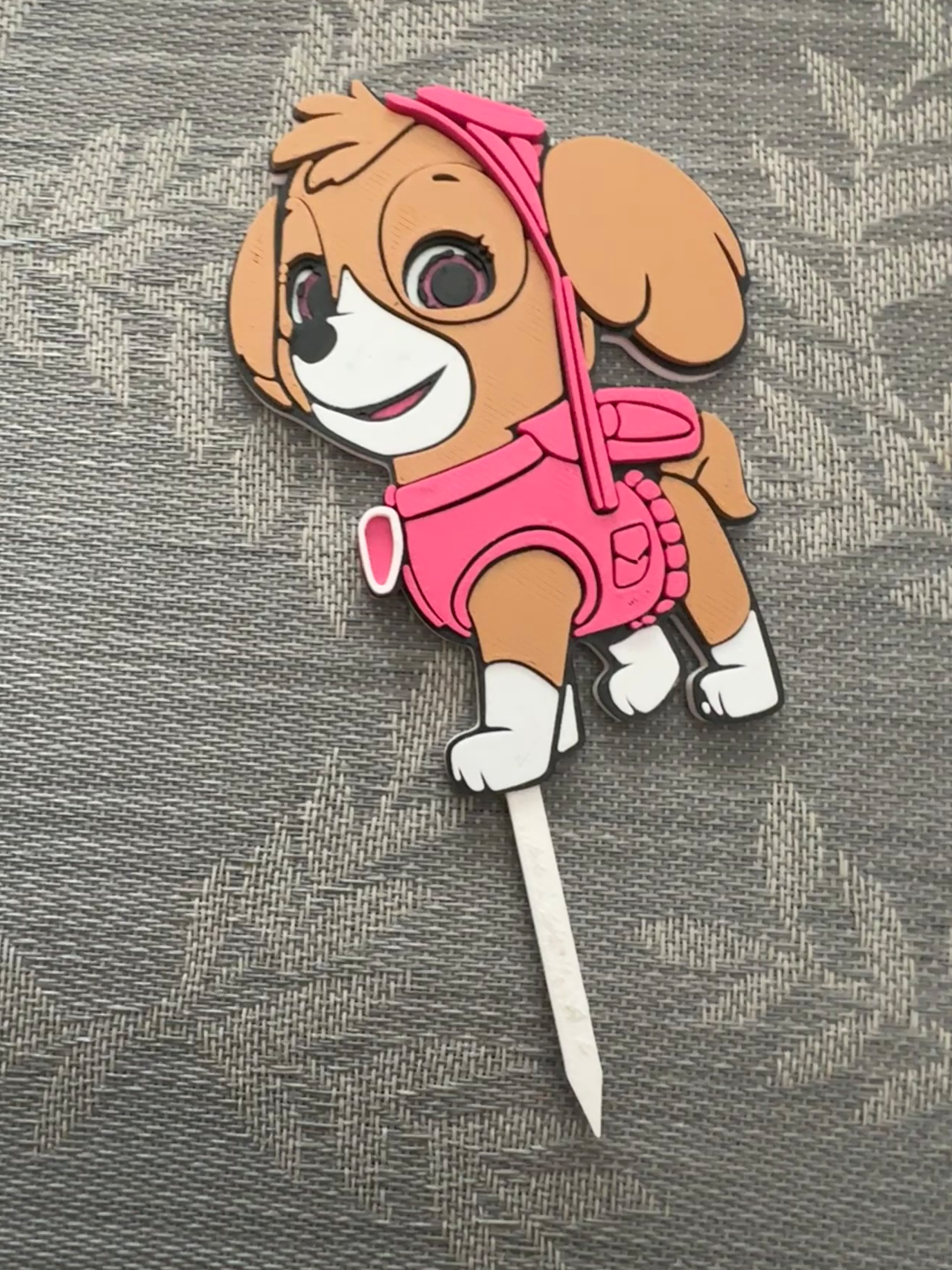 Skye paw patrol cake topper