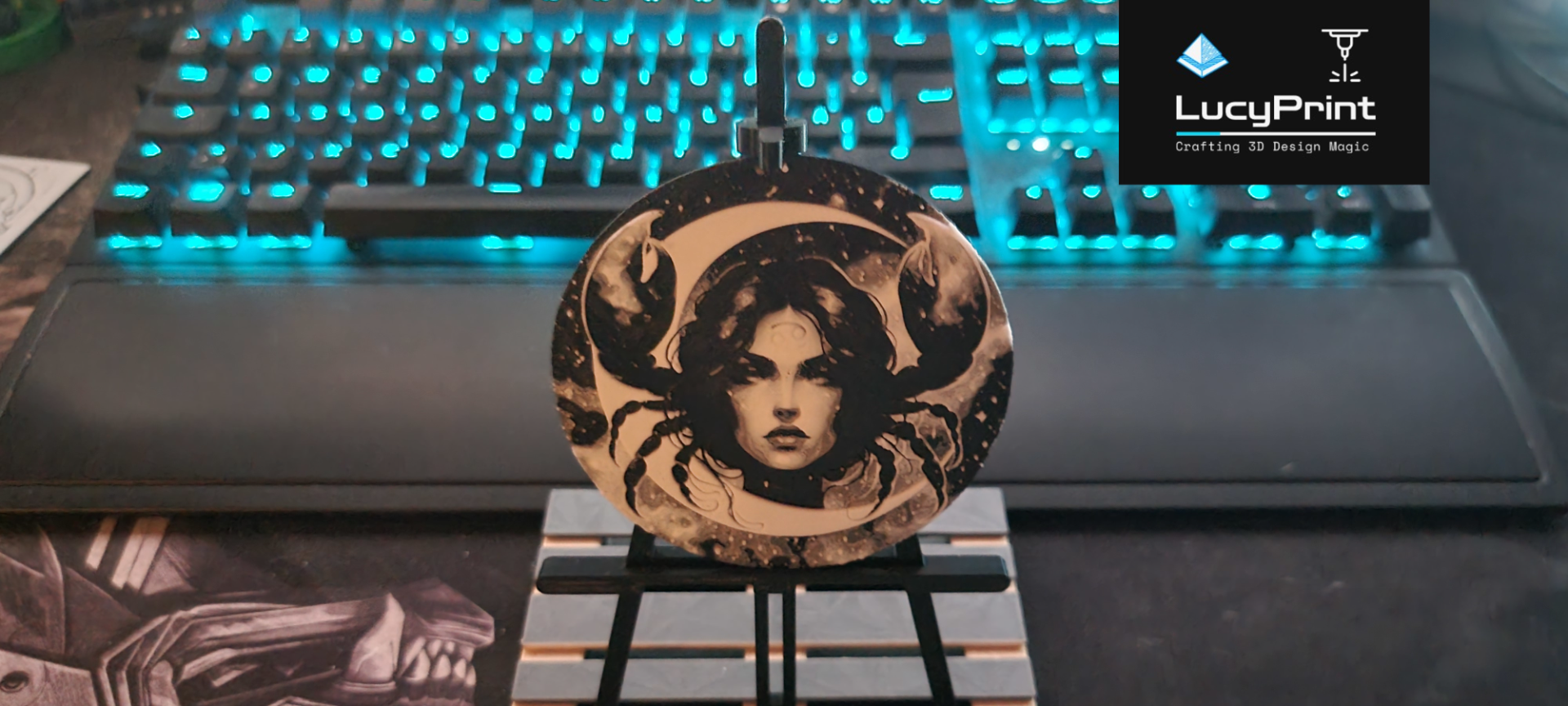 Cancer zodiac sign — HueForge