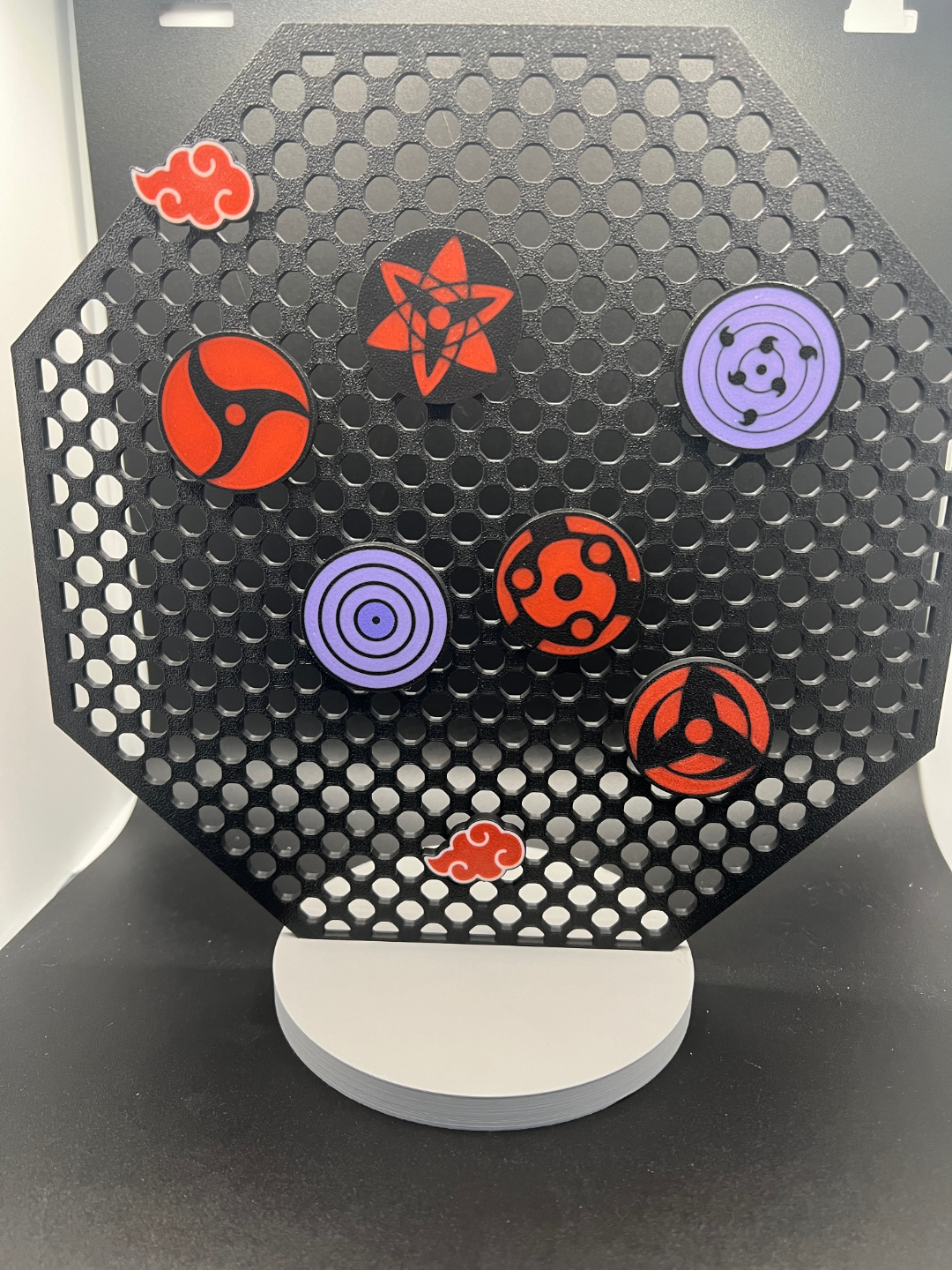 Naruto Eyes 3d printed pins