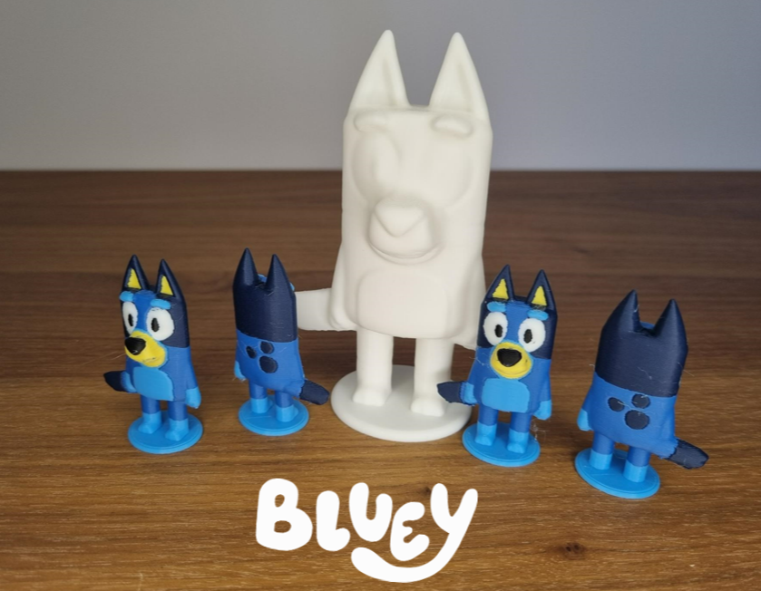 Bluey Character for painting