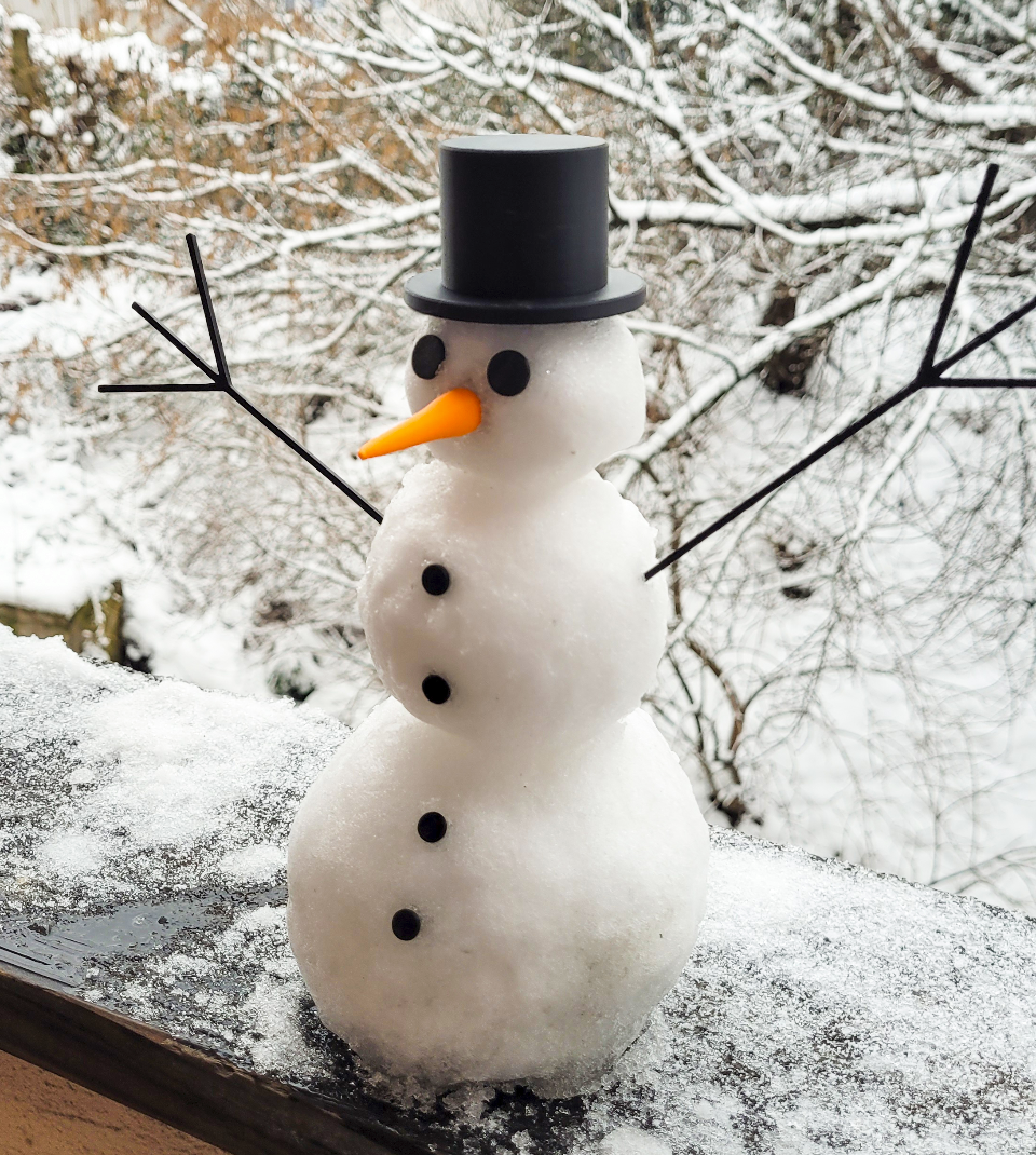 Mini Snowman Building Kit