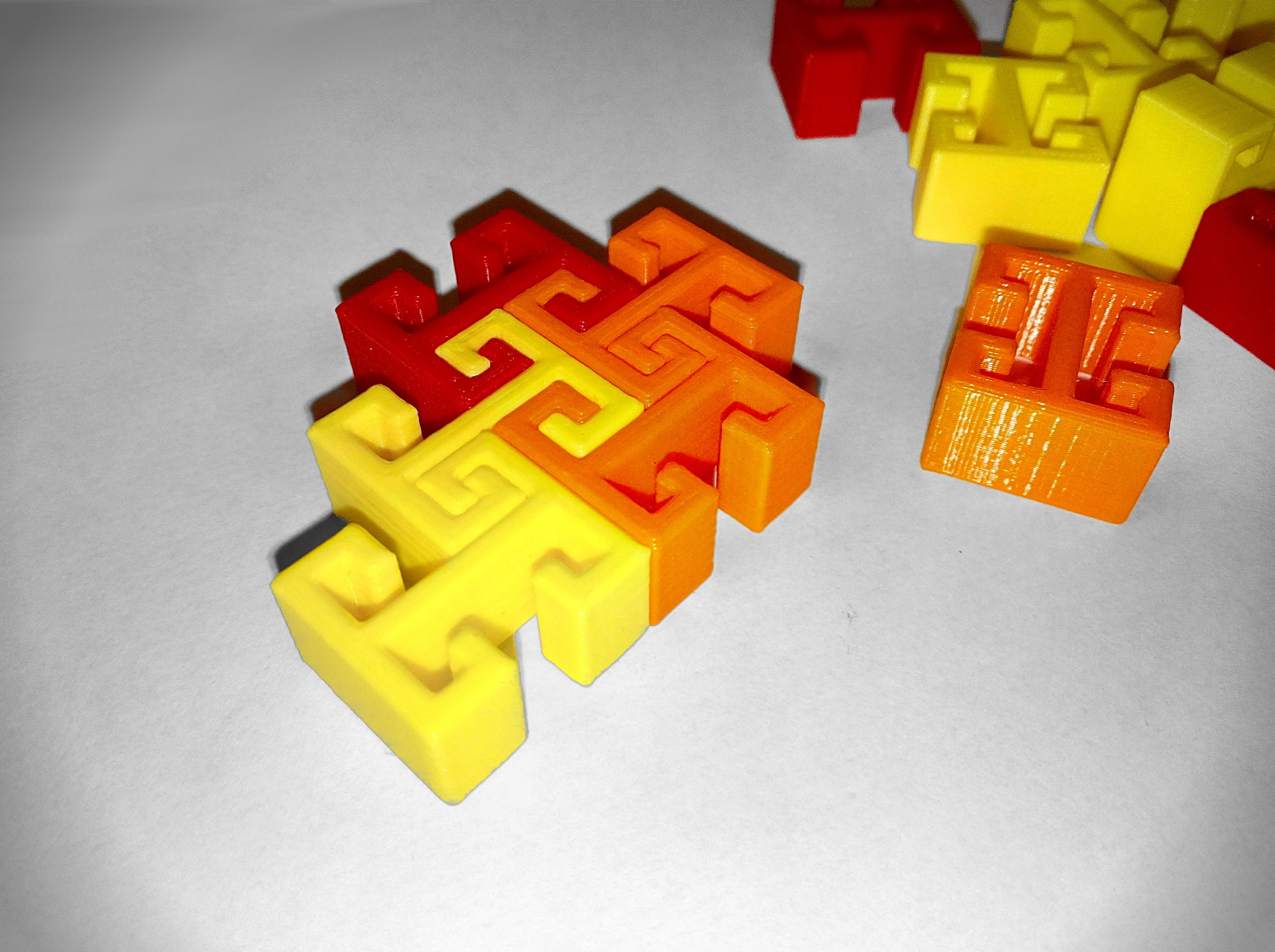 Mosaic Toy Construction Puzzle