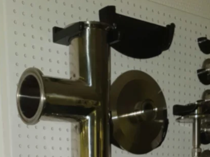 Skadis holder for Tri-Clamp