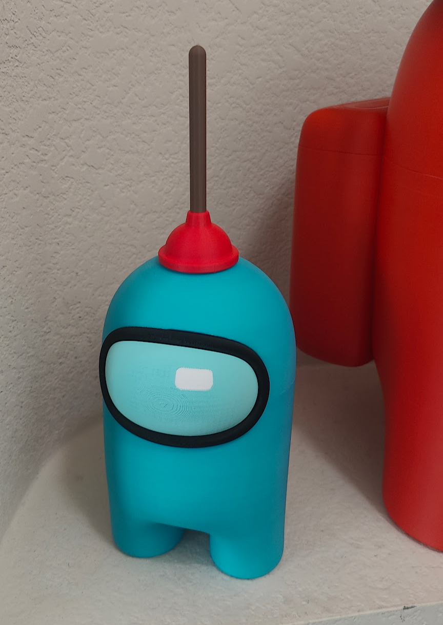 Among Us Plunger Crewmate Hat