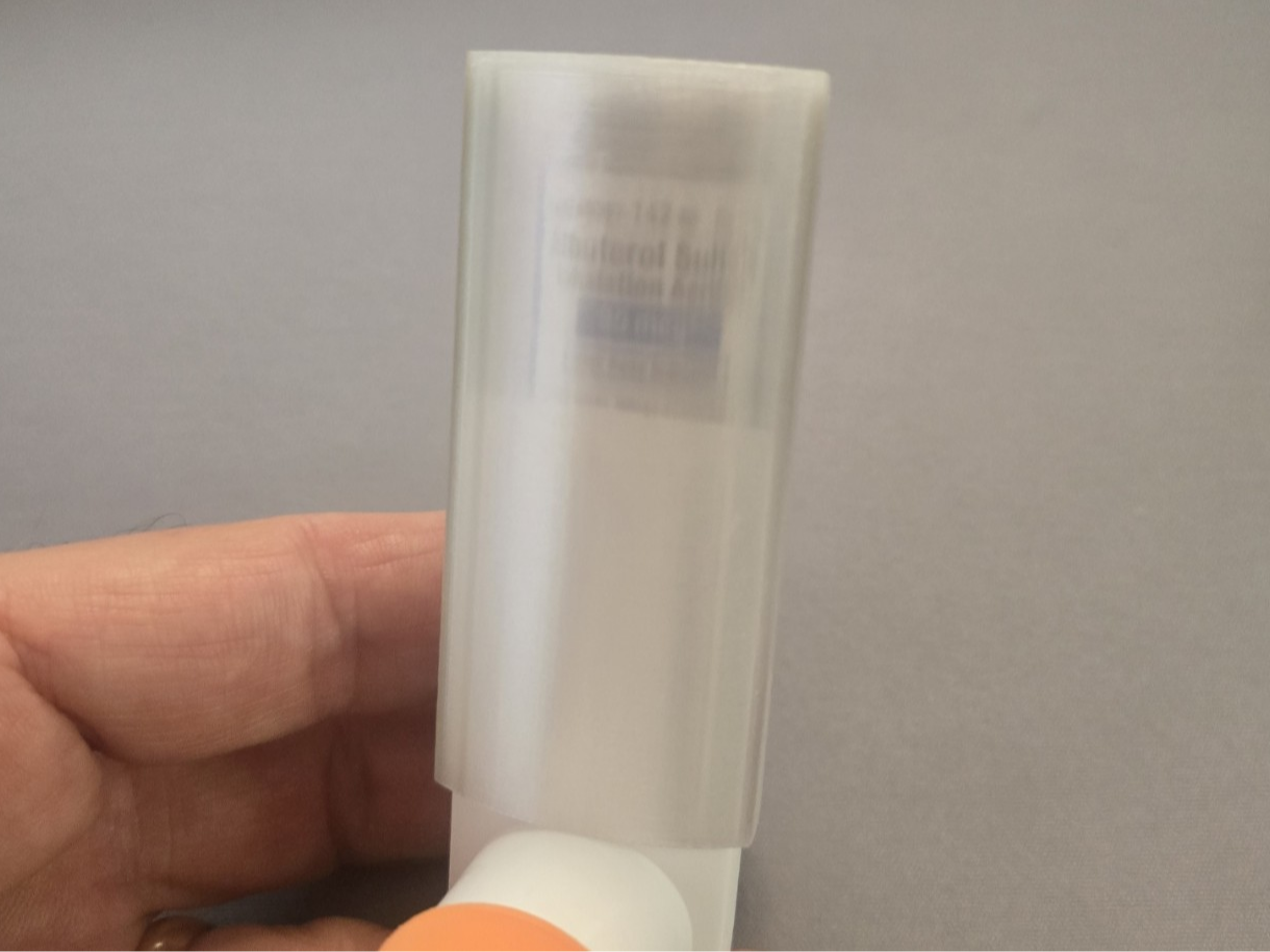 Friction fit Inhaler cover