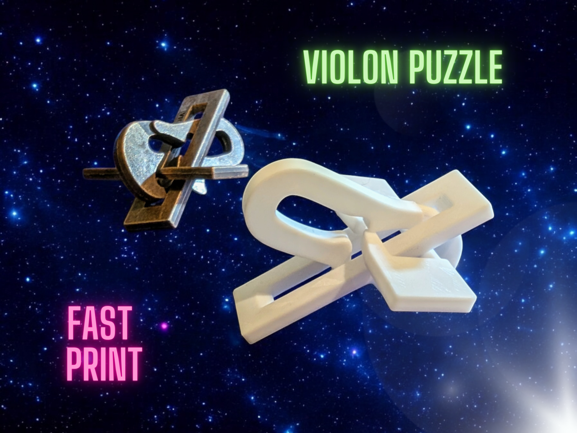 Violon Puzzle Brain Teaser