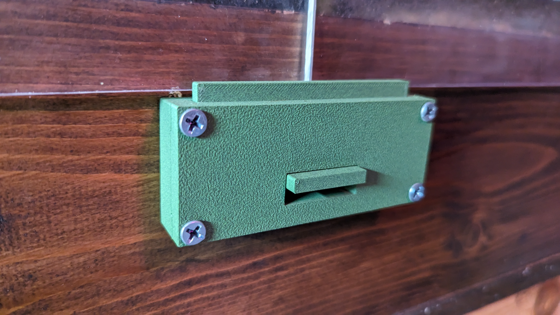 Over Engineered Self Closing Latch