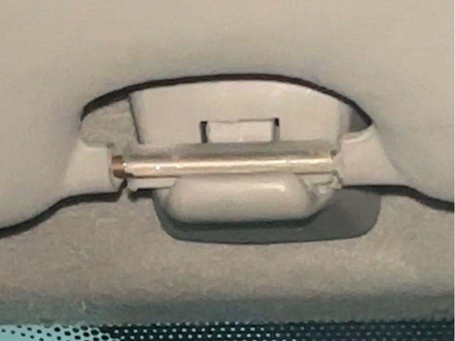 Sun visor spacer for Ford Fiesta 2002-2008 MK6