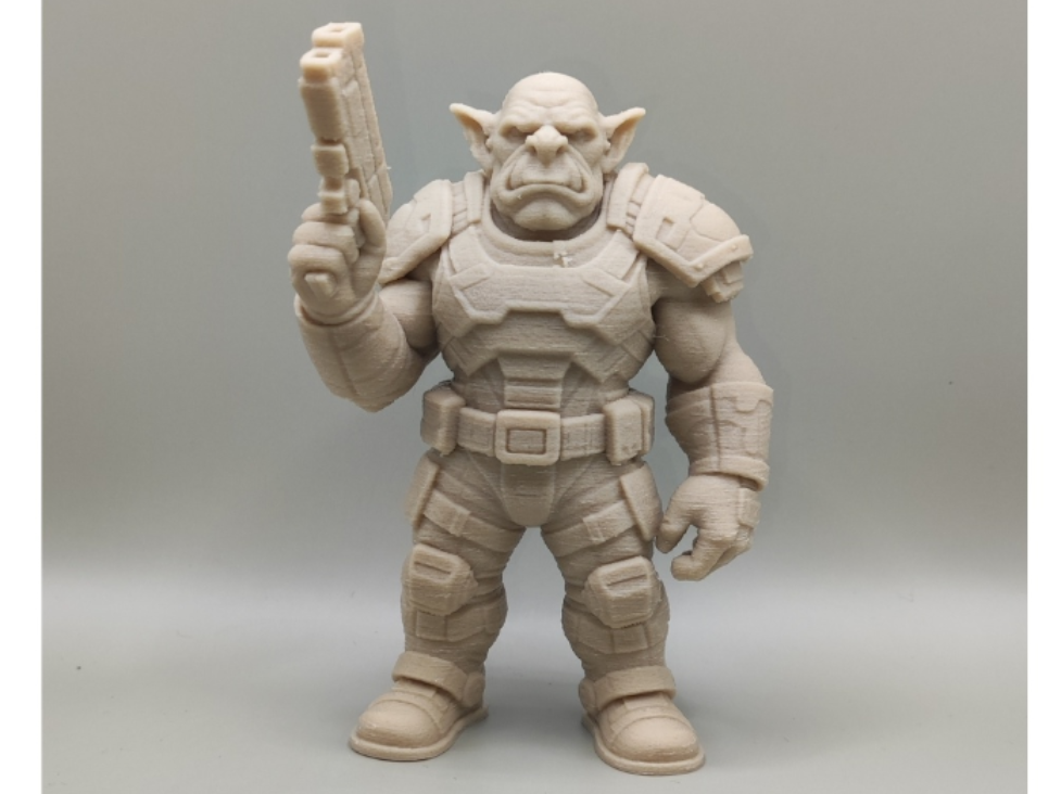 Orc commando action figure figurine