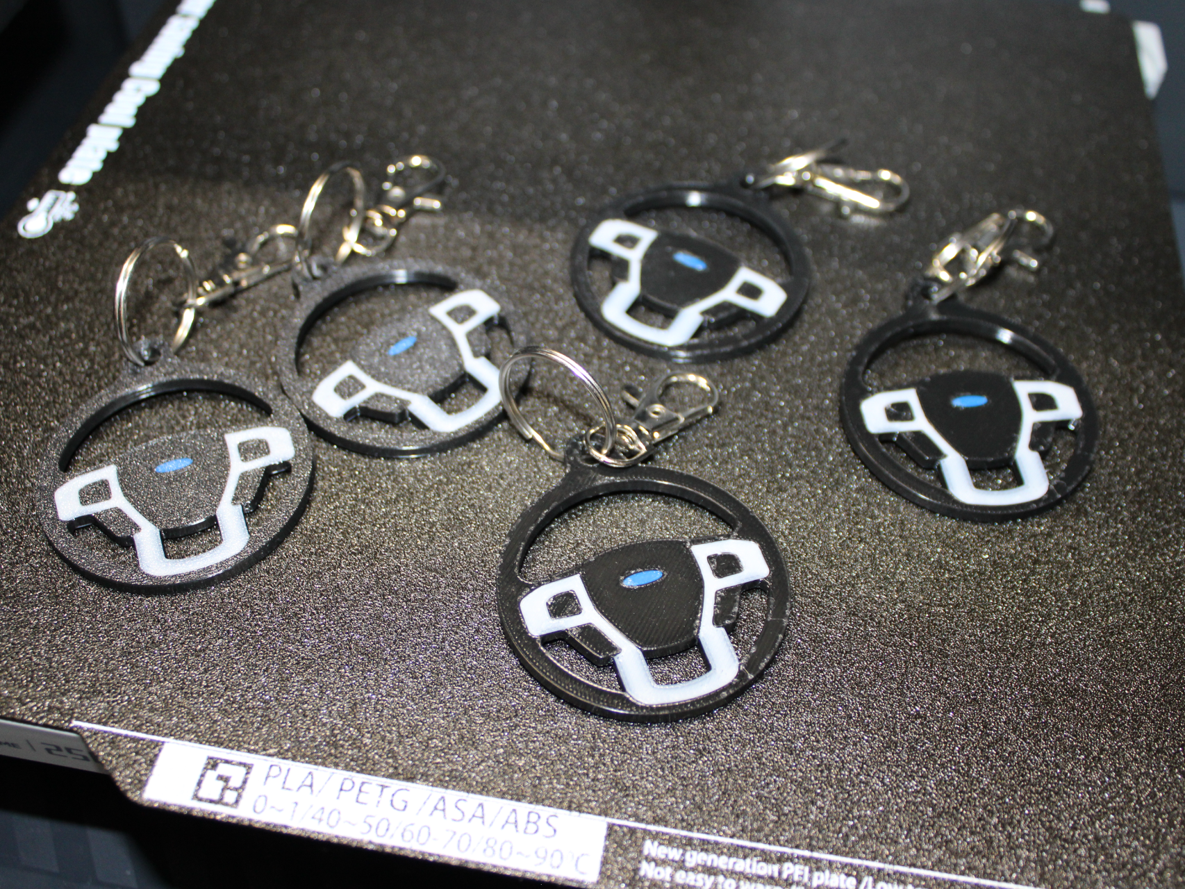 13th GEN F-150 Steering Wheel Keychain