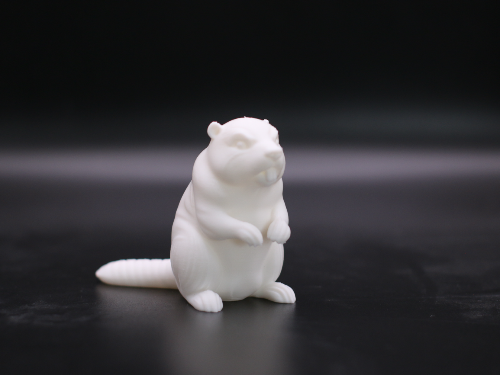 Beaver Figure - Cute Animal Figure Decor