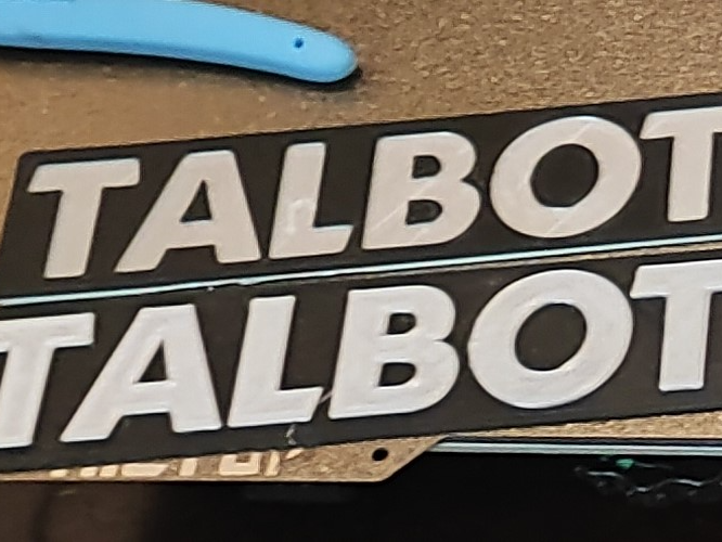 Talbot logo sign