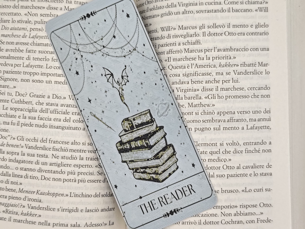 Tarot "The Reader" bookmark