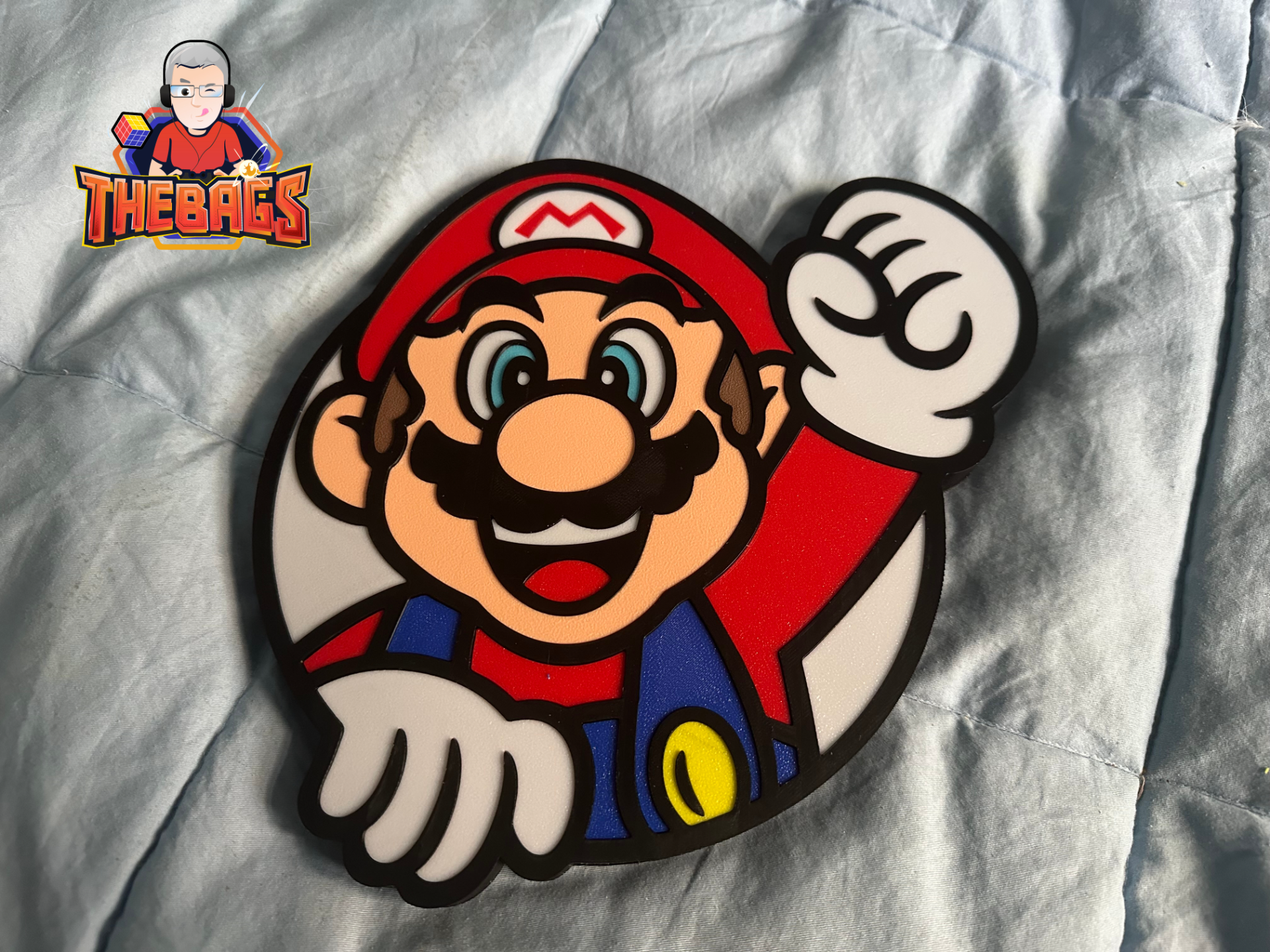 Super Mario 3D Wall Art - BambuLab A1