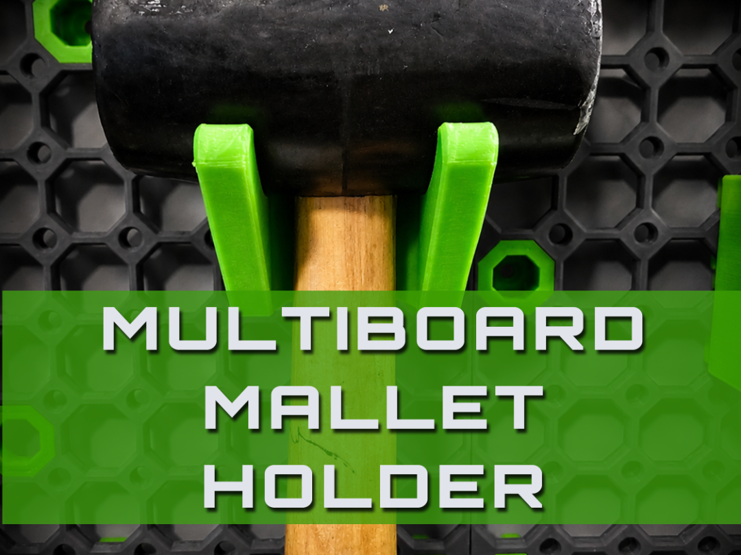 Multiboard Rubber Mallet Holder