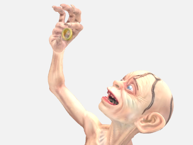 Herr der Ringe Gollum