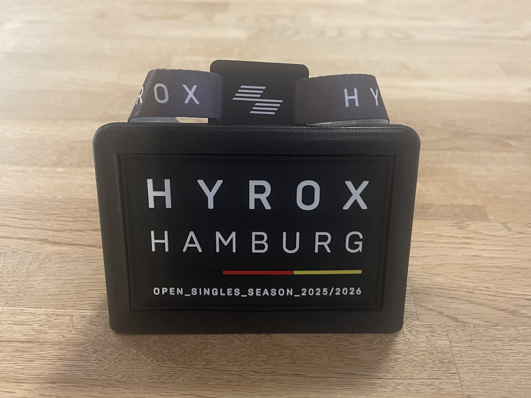 HYROX Patch Stand (for 9,5 x 6 cm)