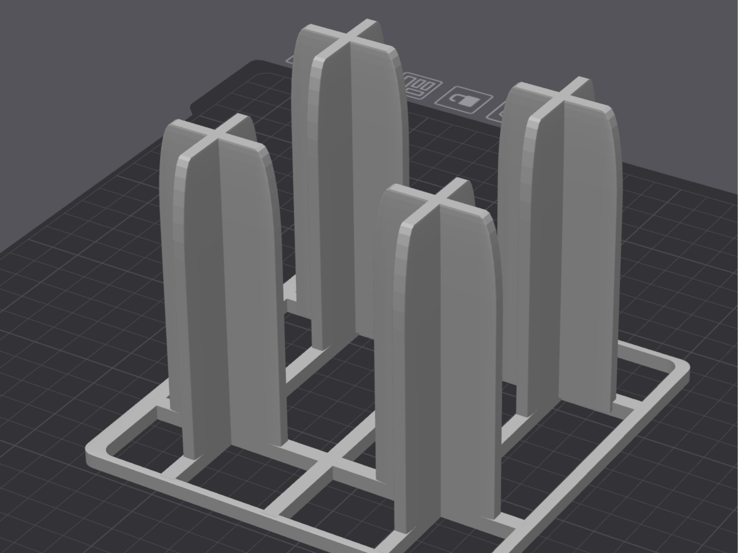 Dog boot drying rack