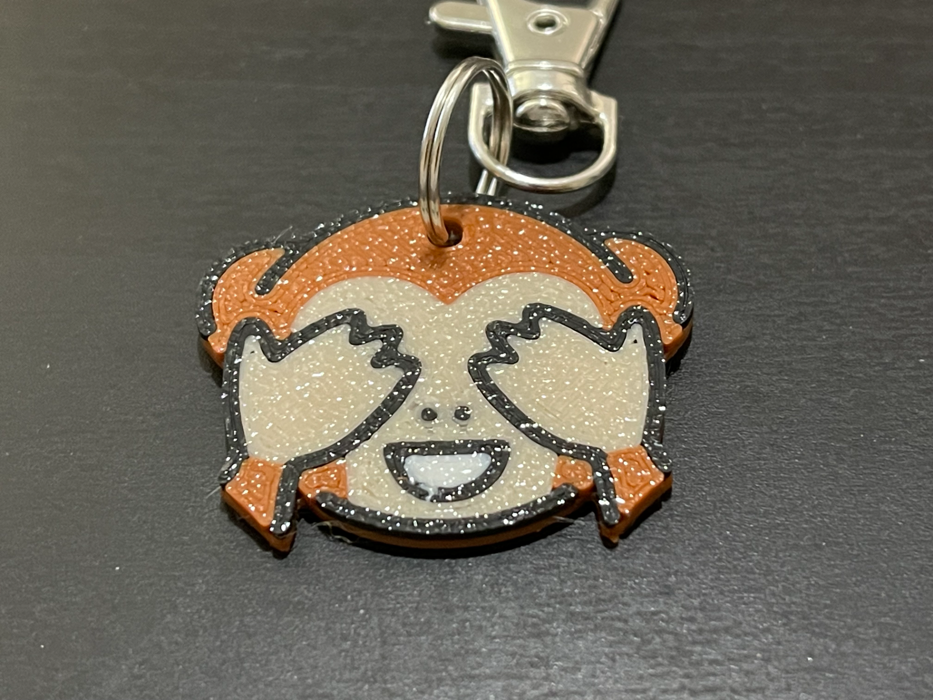 See No Evil - Keyring - Three Wise Monkeys
