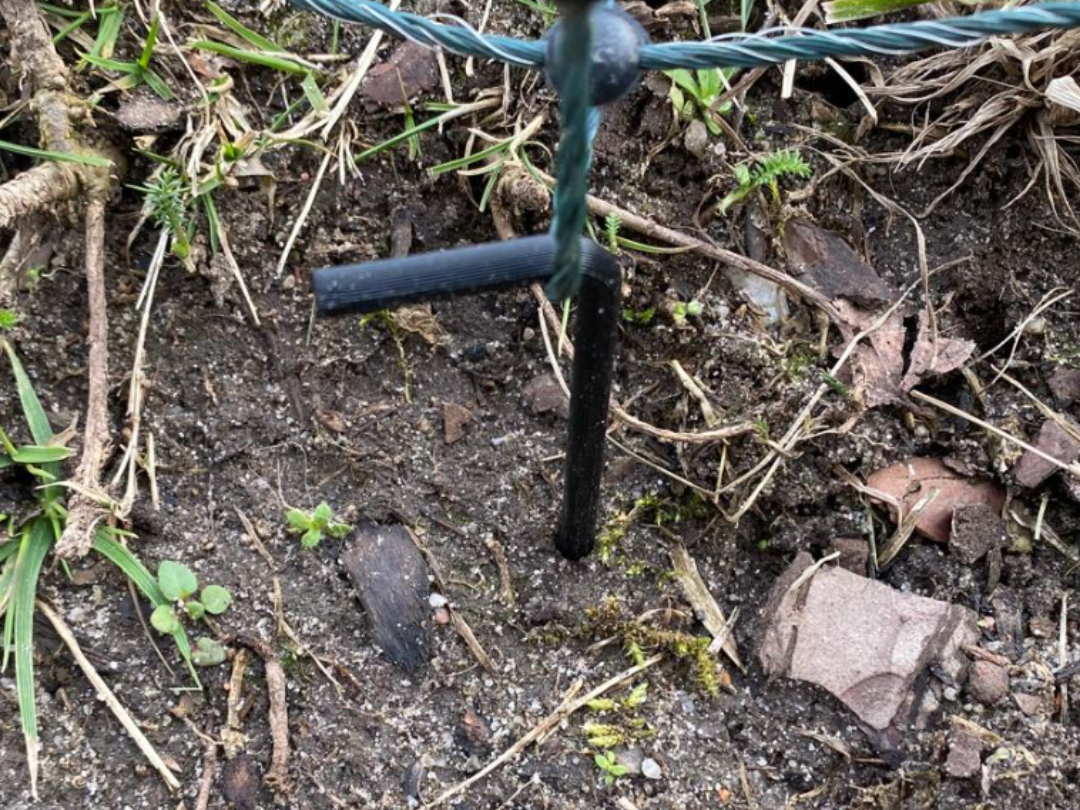 Erdnagel 10cm Länge 4mm Durchmesser