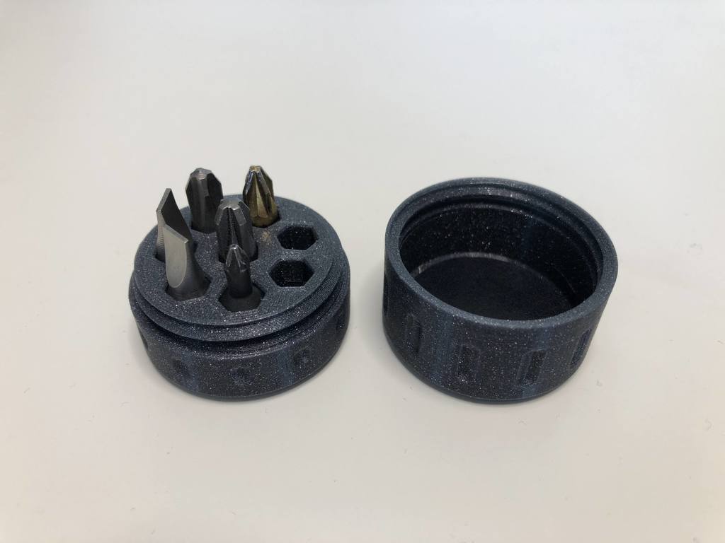 Small Screw Bit Box