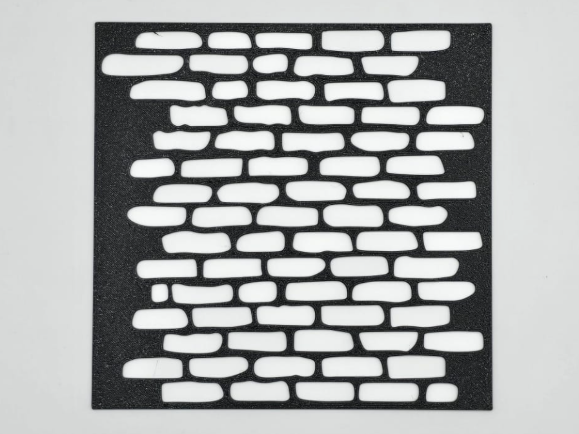 Classic Brick Wall Masonry Texture Stencil