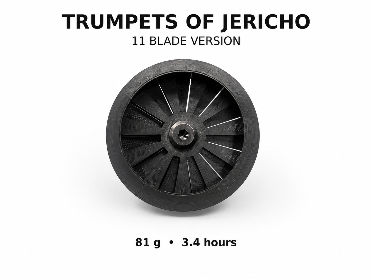 Trumpets of Jericho – 11 Blade Version air siren