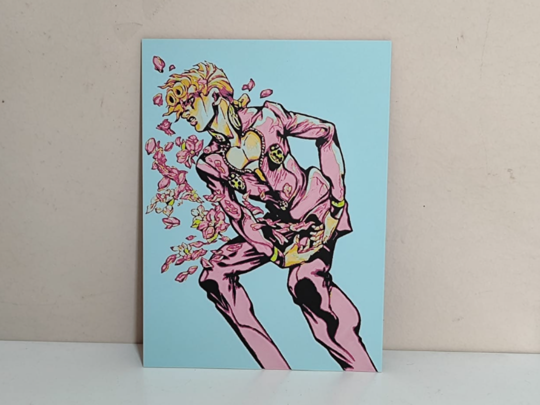 Giorno Giovanna HueForge | JJBA Golden Wind