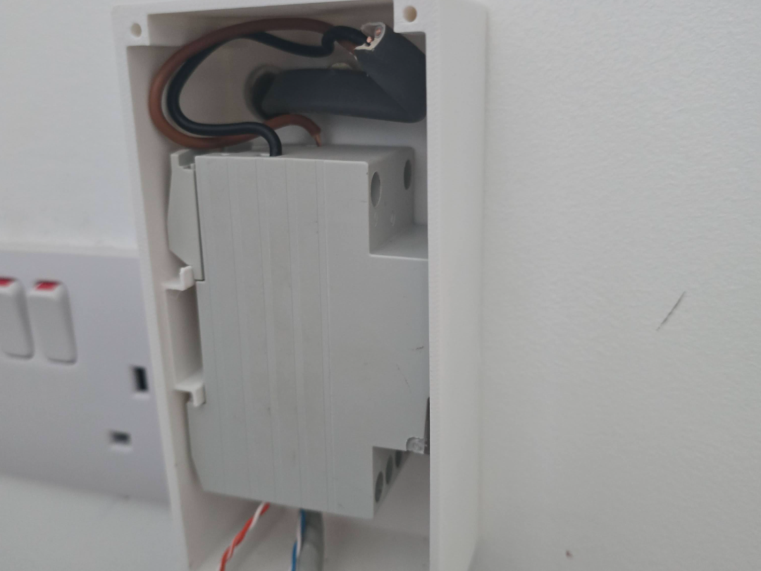 2 Din Rail side Mounted Box