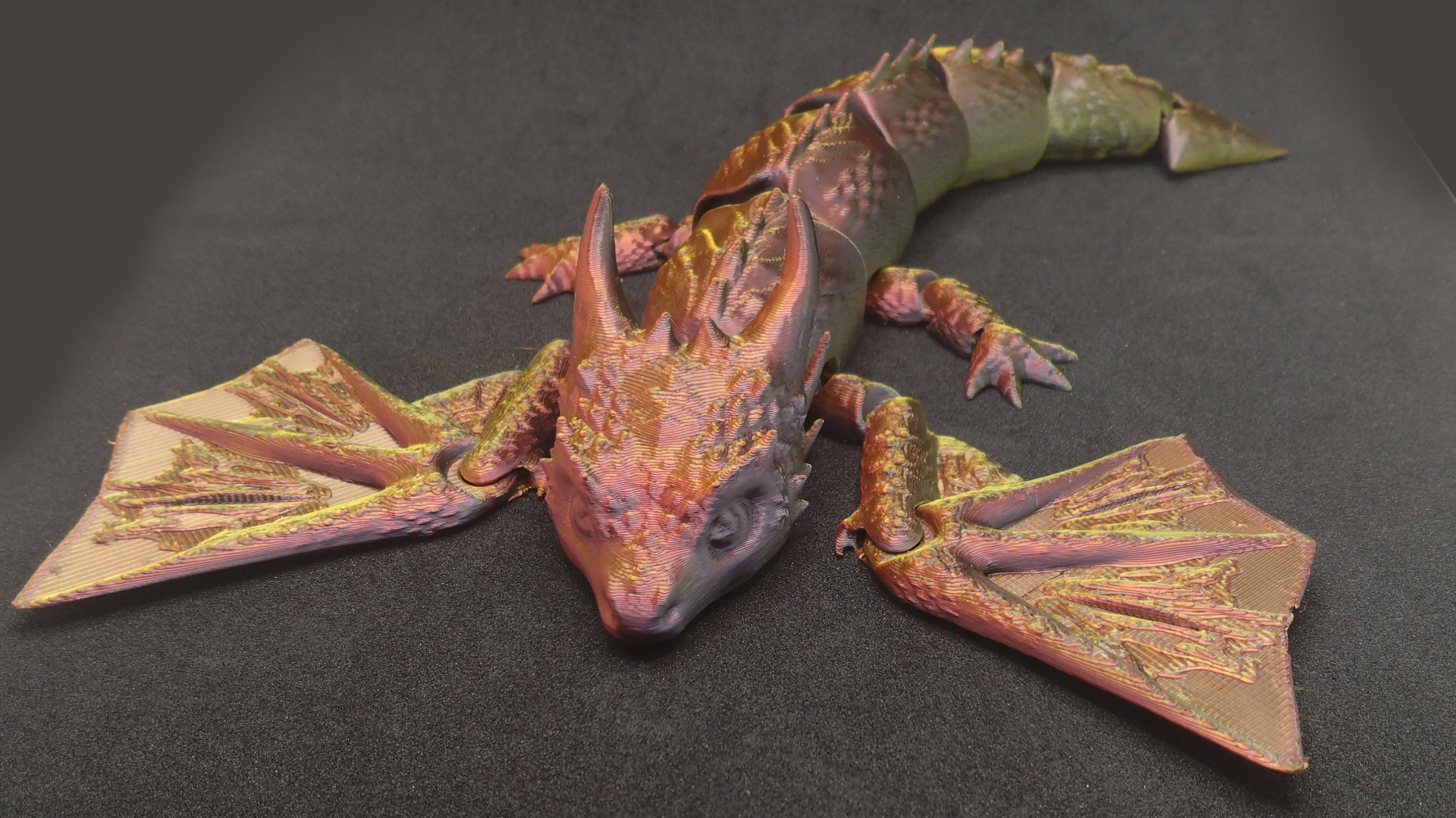 Articulated Baby Smaug Dragon Toy
