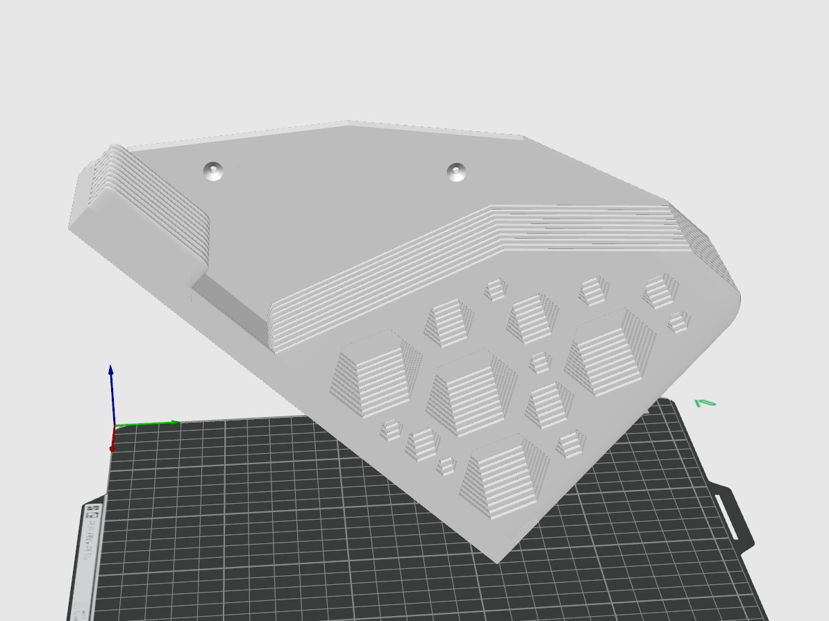 Stand for 10 PLATE`s - P1P, P1S, X1C, A1, P2S