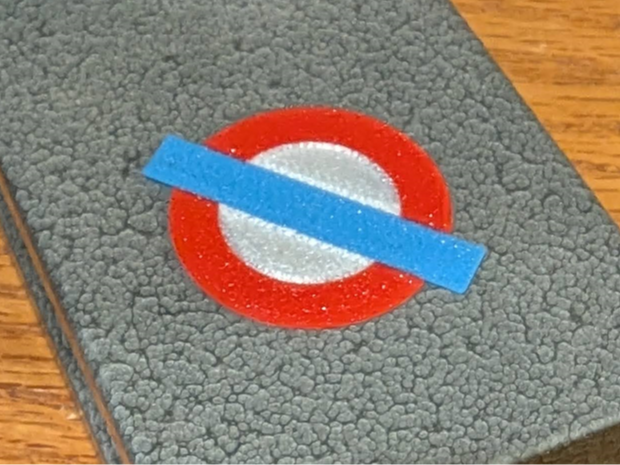 London Underground Roundel 1.25" Diameter