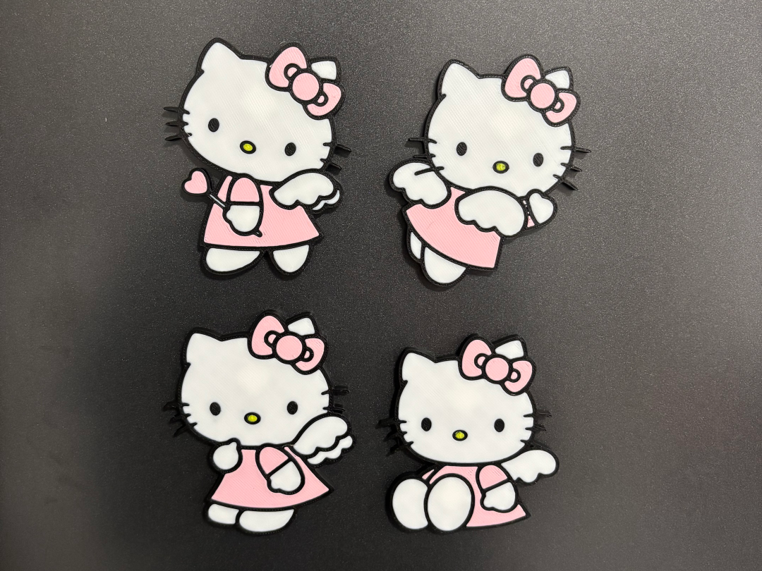Four Colour 4色 HelloKitty 冰箱贴2（需要AMS）