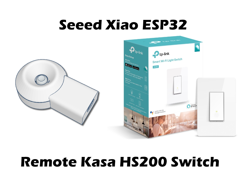 Push Button Remote Switch - Kasa HS2xx