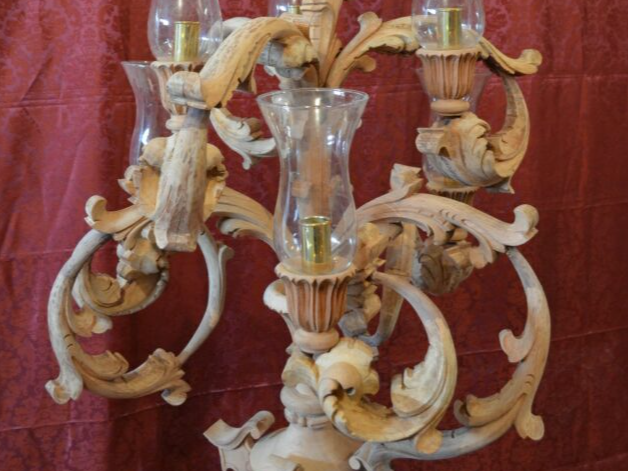 Candelabro guardabrisa para paso Semana Santa