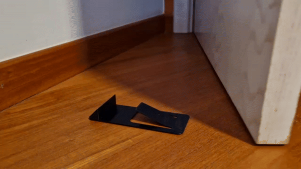 Elastic doorstop