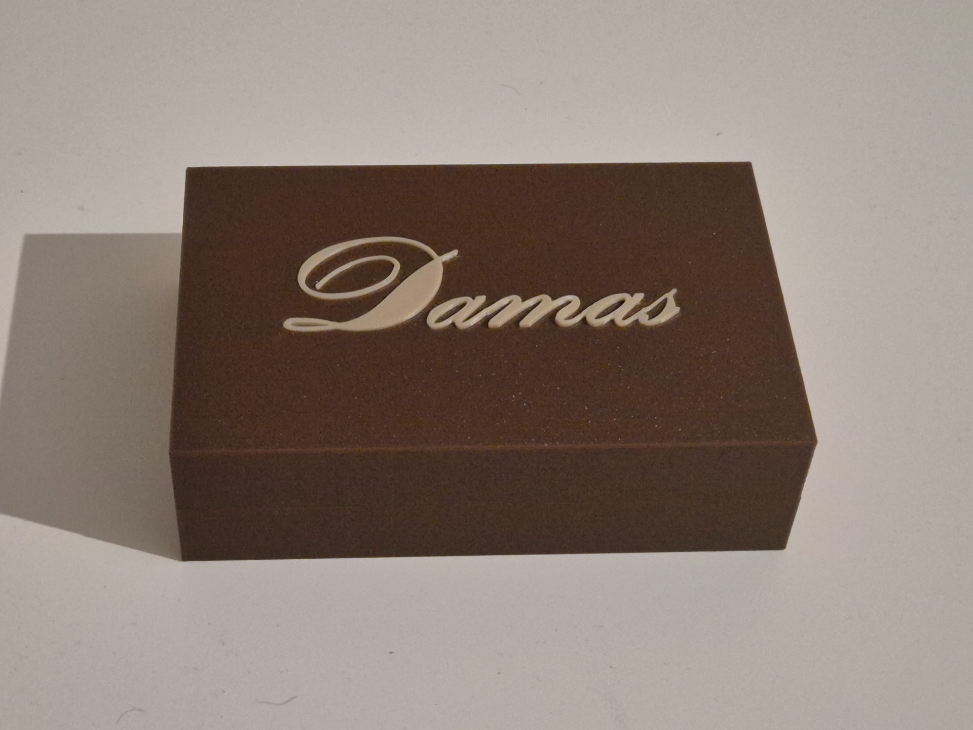 Caja Fichas Juego de Damas